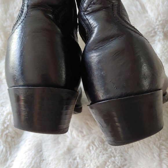 Ariat Men’s Black Deertan Legend Phoenix Boots squar toe 10010938 size 9EEE main image 11